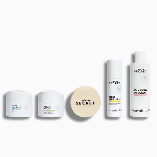 Set Visage Complet Soin Doux Exfoliant